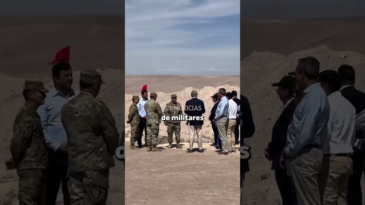 As&iacute; se va realizando la zanja en el paso fronterizo de Chacalluta | #chvnoticias