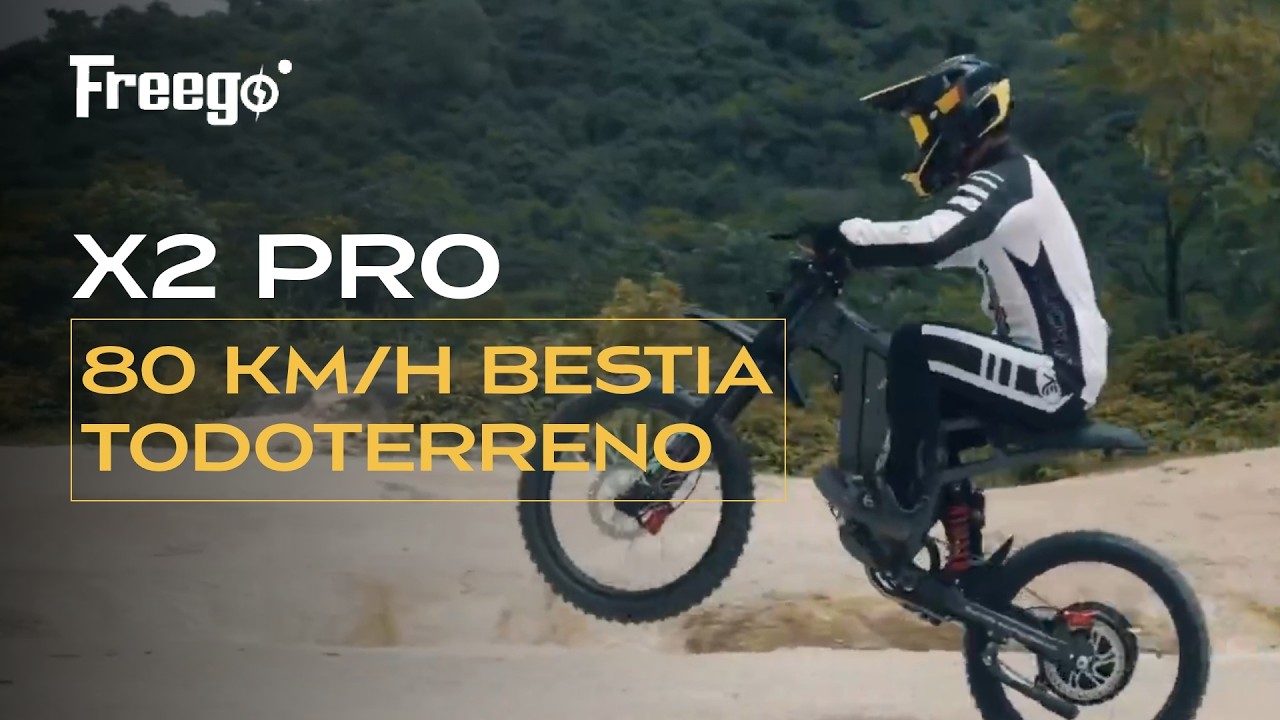 Freego X2 Pro Moto El&eacute;ctrica 6000W | 80 KM/H eBike Off-Road 