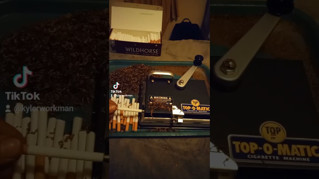 My new Top-O-Matic cigarette roller