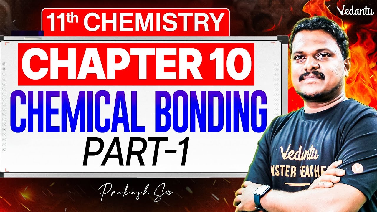 11th Chemistry | Chapter 10 Chemical Bonding | Book Back Part 1 | State Board | Prakash Sir