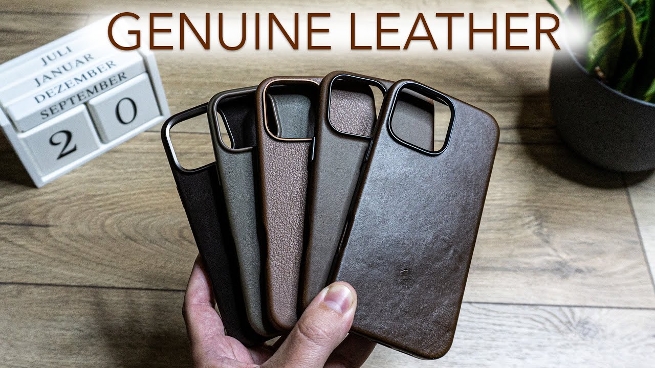 iPhone 16 Pro | The 5 Best Leather Cases in Test