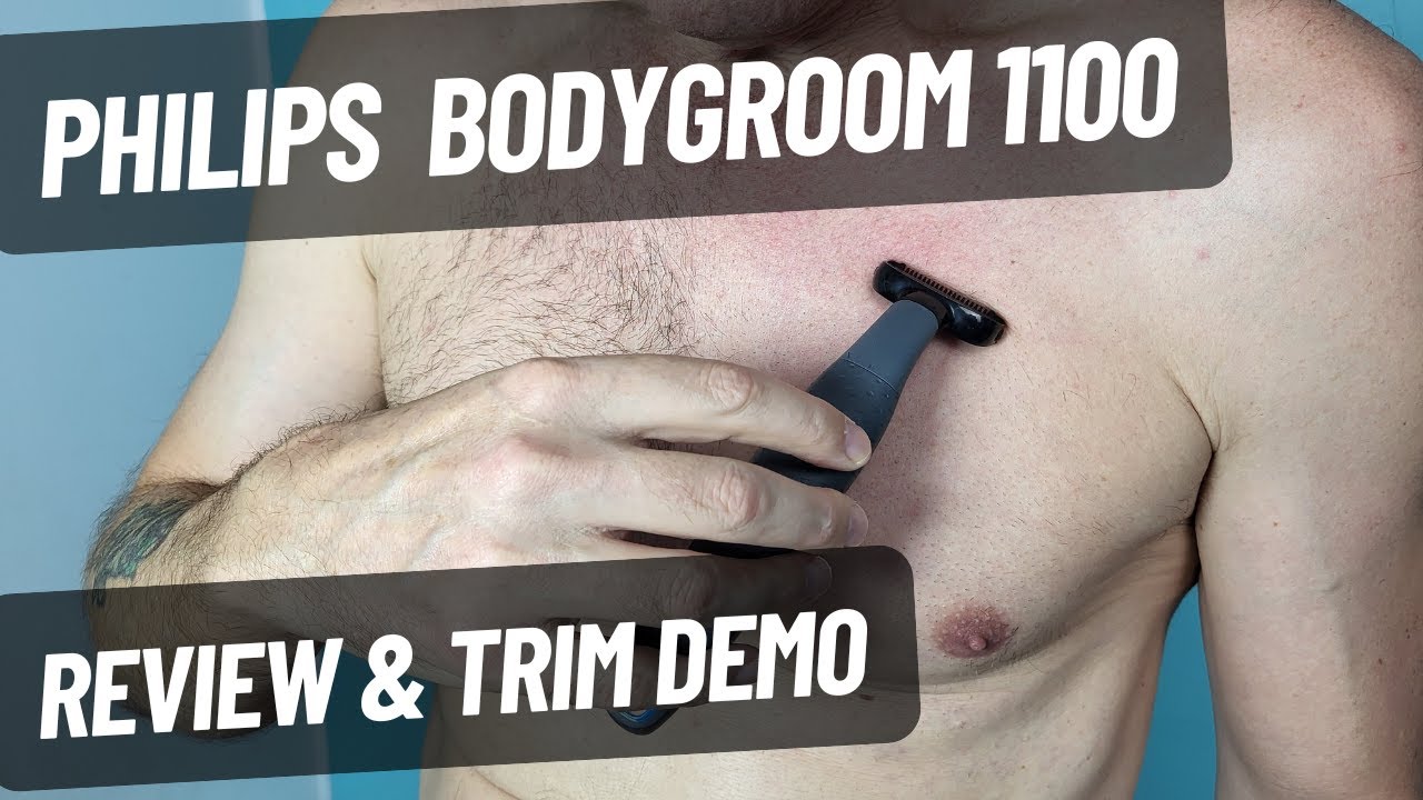 Philips BodyGroom 1100 Series Review - Everything to Know + Trim Session