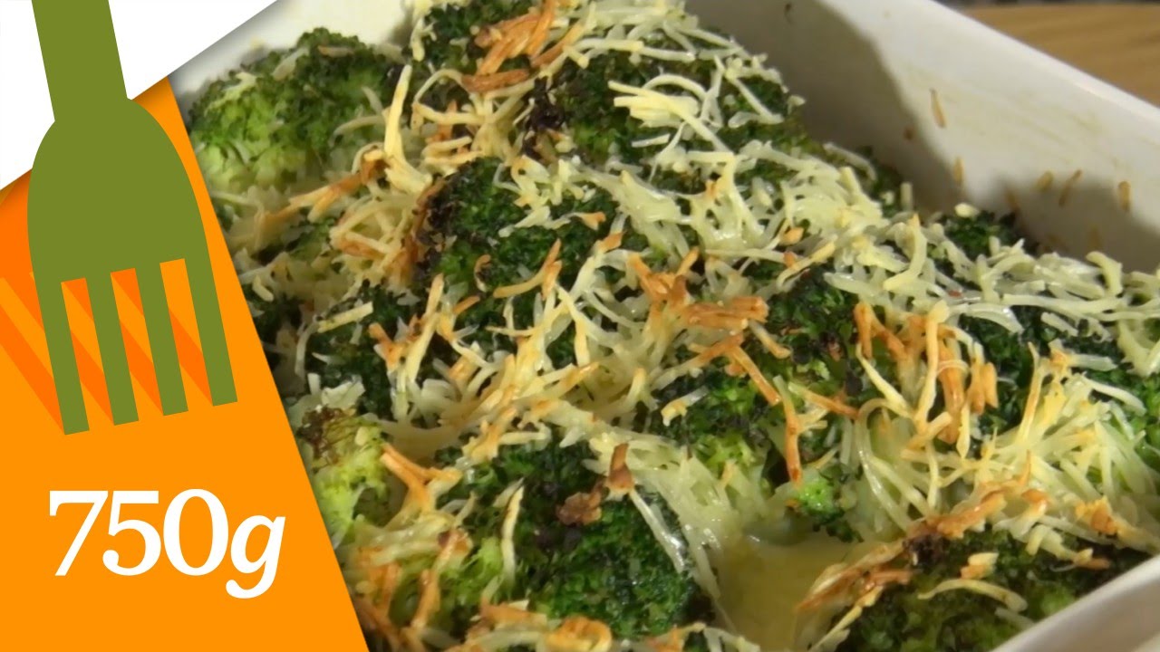 Recette de Gratin de brocolis - 750g