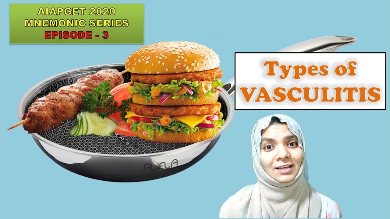 AIAPGET Special !!! | Medical Mnemonics Series | Episode - 3 | Vasculitis | AIAPGET Homoeopathy 2020
