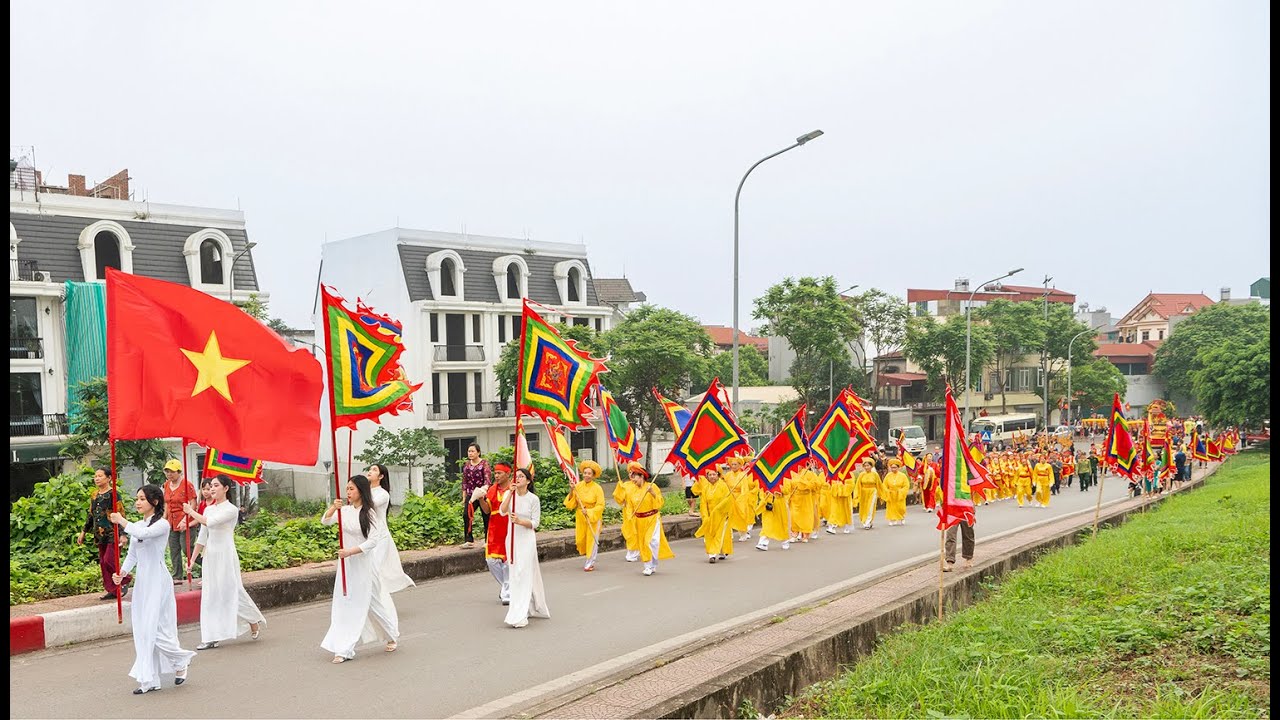LỄ HỘI ĐÌNH LÀNG THANH AM NĂM 2024 #lehoi #longbien #hanoi #phuhungmedia