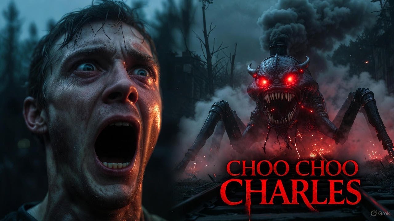 CHOO CHOO CHARLES LIVE GAMEPLAY - Horror Train Scary Game