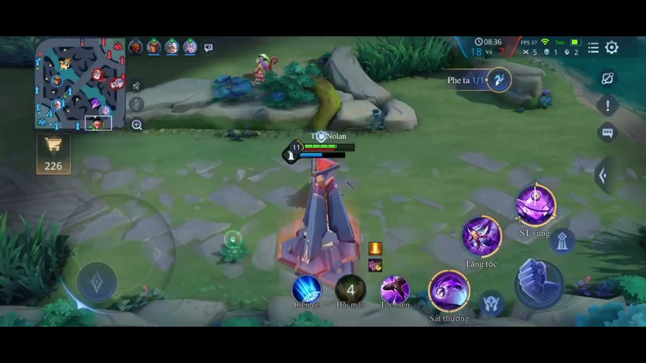 Lấy 2 sao rank cận 