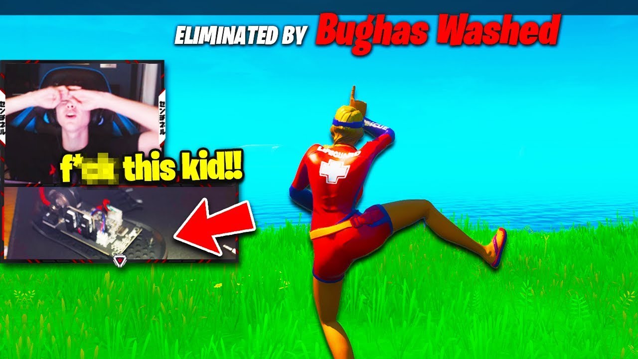 BUGHA *BREAKS MOUSE* after STREAM SNIPER Does THIS in TOURNAMENT! (Fortnite Rage Moments)