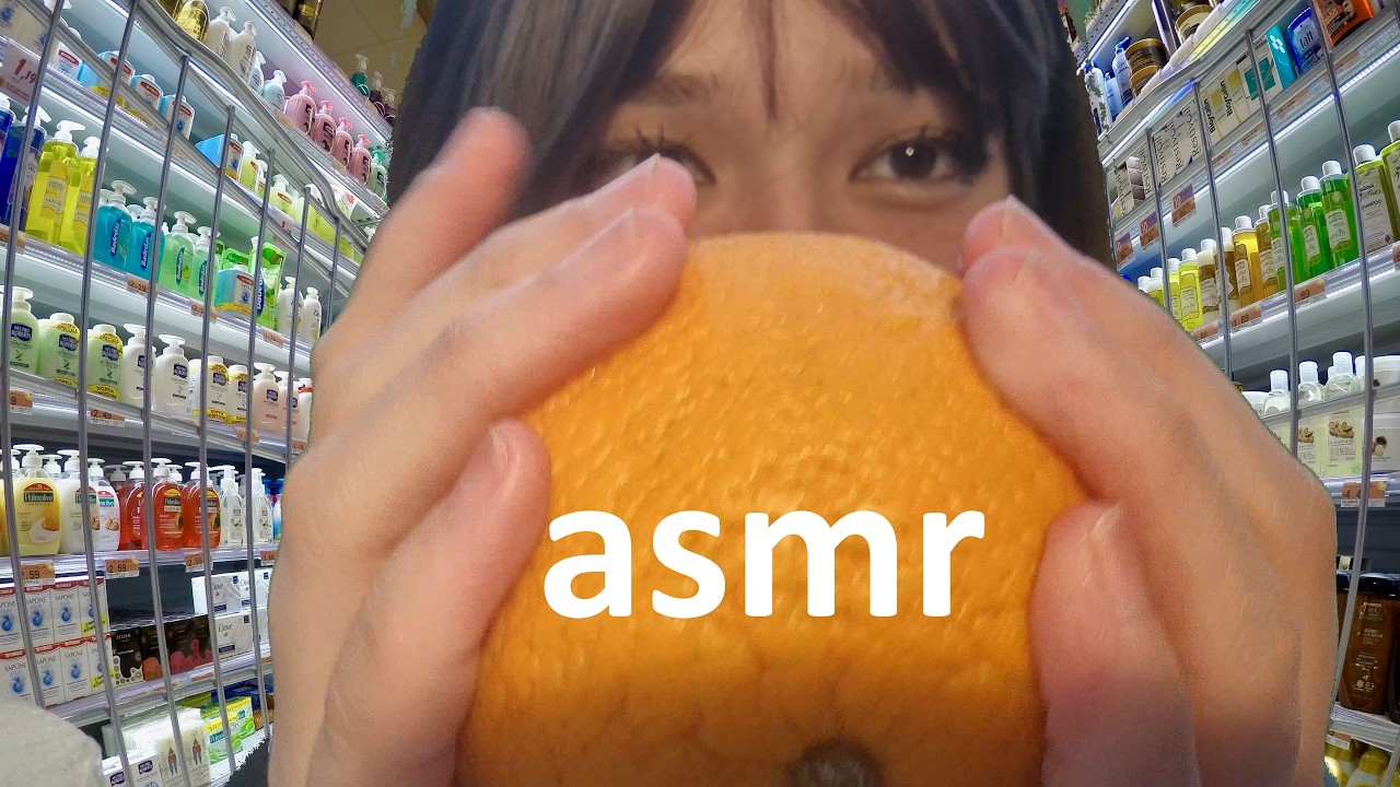 we're sitting in your shopping cart and i teach you a little swedish ASMR