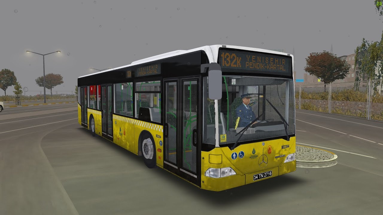 Omsi 2 - Mercedes Benz Citaro İETT Edit - İstanbul XS2 - 132K - Yenişehir - Kartal