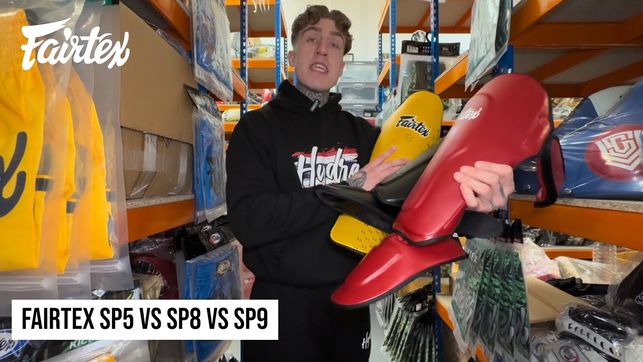 Fairtex Shin Guards - SP5 vs SP8 vs SP9
