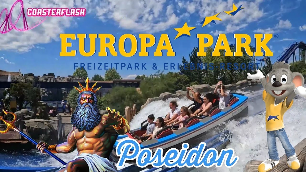 🇩🇪 #poseidon 4K POV Europa Park #goprohero10 #Coasterflash #watercoaster