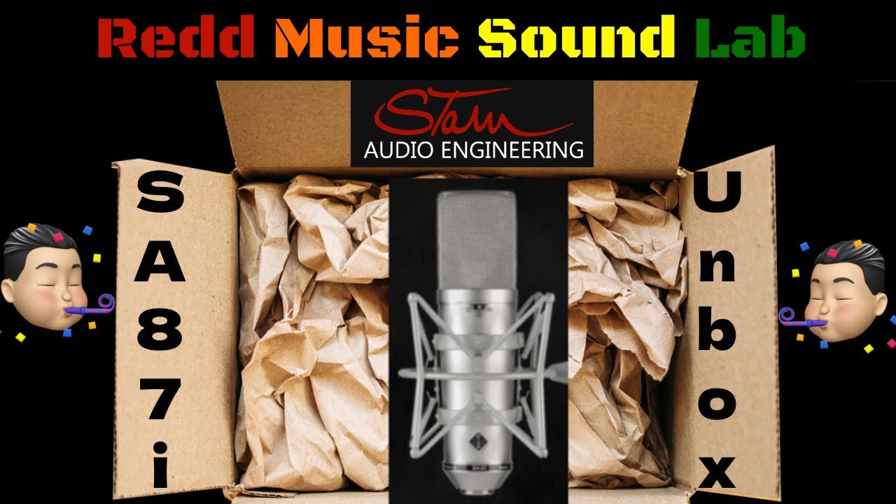 RMS Lab Stam Audio SA-87i Unbox
