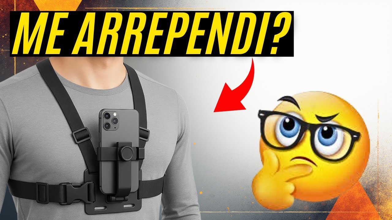 Análise suporte cinta peitoral para celular VALE A PENA Não compre antes de assistir!