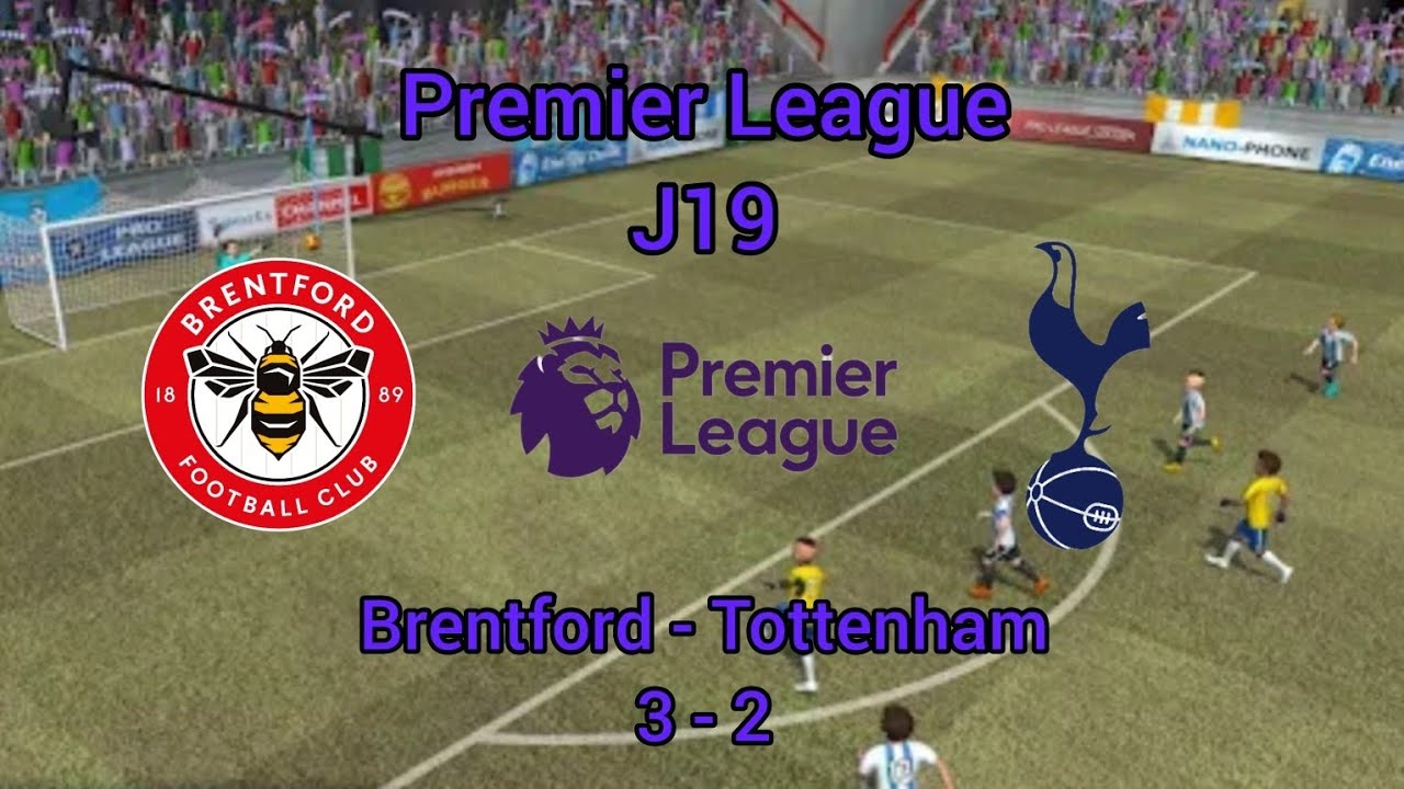 Pro League soccer/ Brentford _ Tottenham/Premier League J19