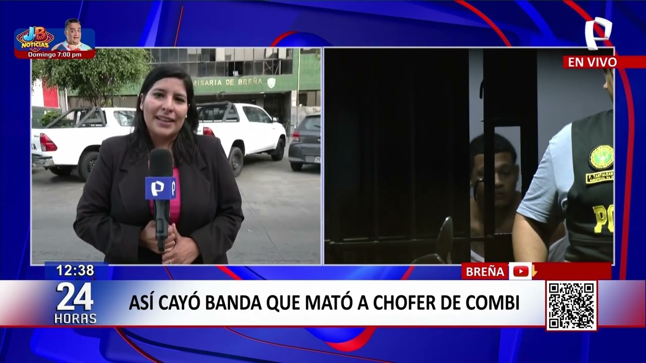 Breña: cae banda que mató a chofer de combi