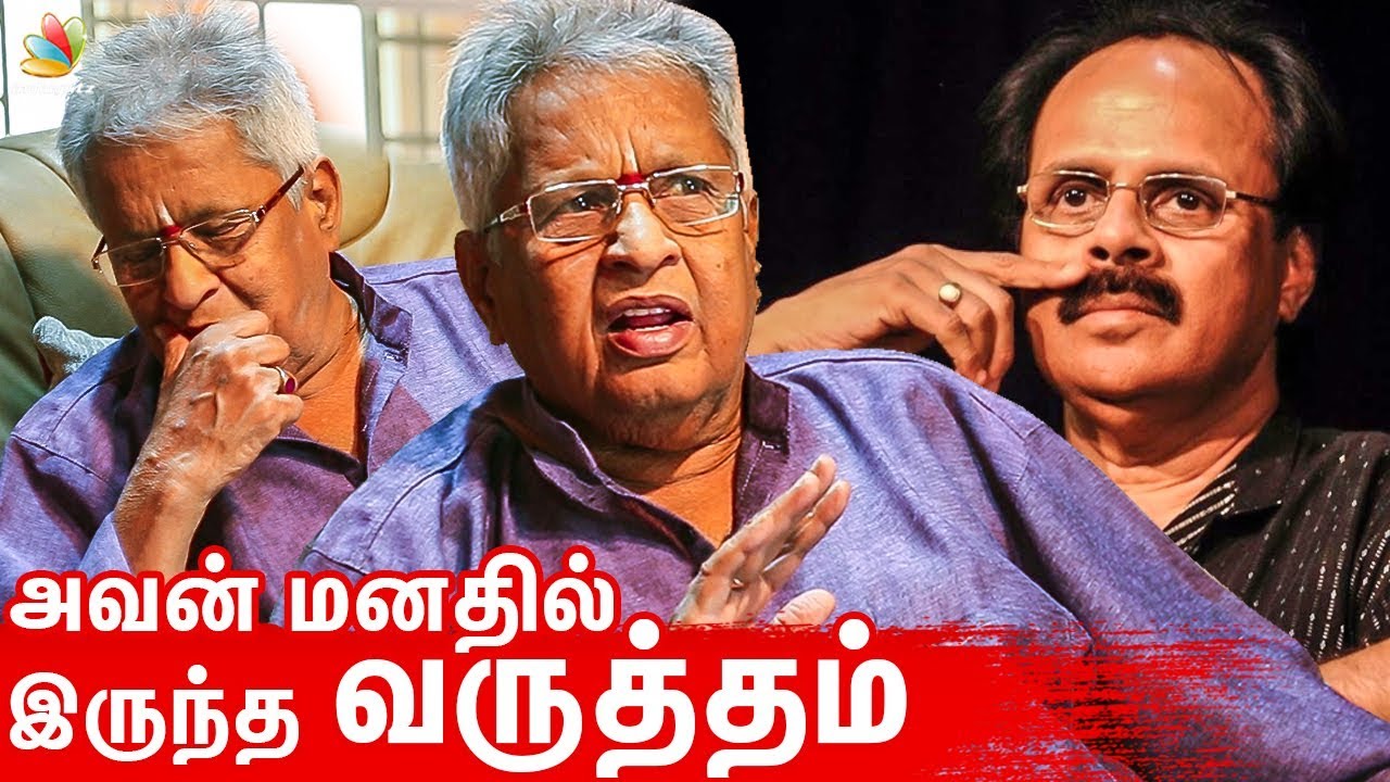 Director Visu reveals unknown side of Crazy Mohan | Emotional Interview | About Tamil Drama