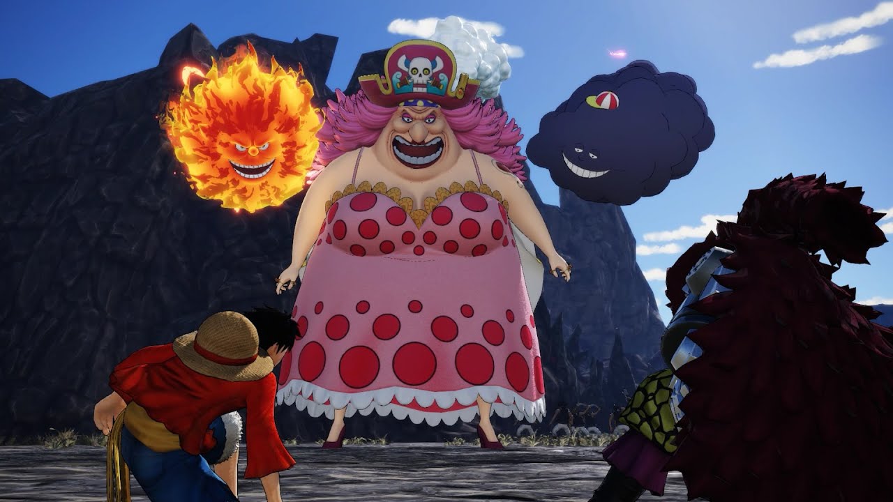 Luffy and Kidd VS Big Mom and Kaido - One Piece: Pirate Warriors 4