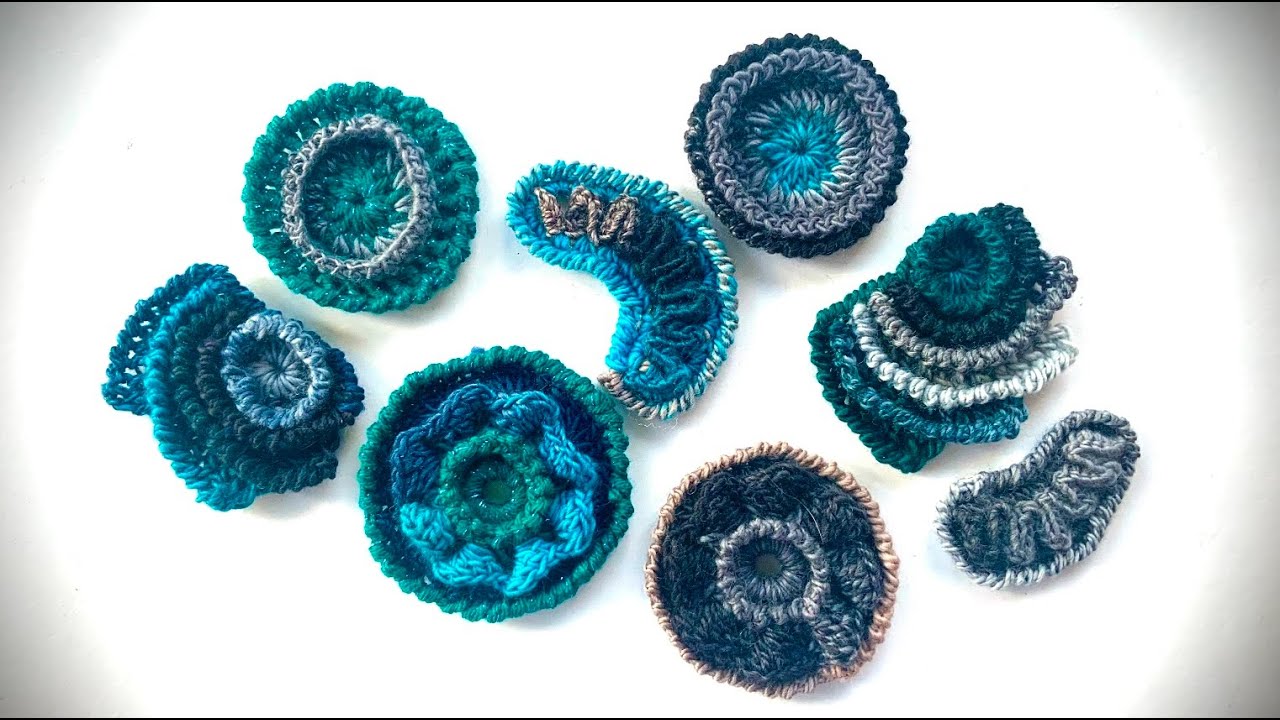 Freeform Grund Ornament 3 häkeln #häkeln #petraperle #crochet #freeform#häkelnmachtglücklich#häkeln