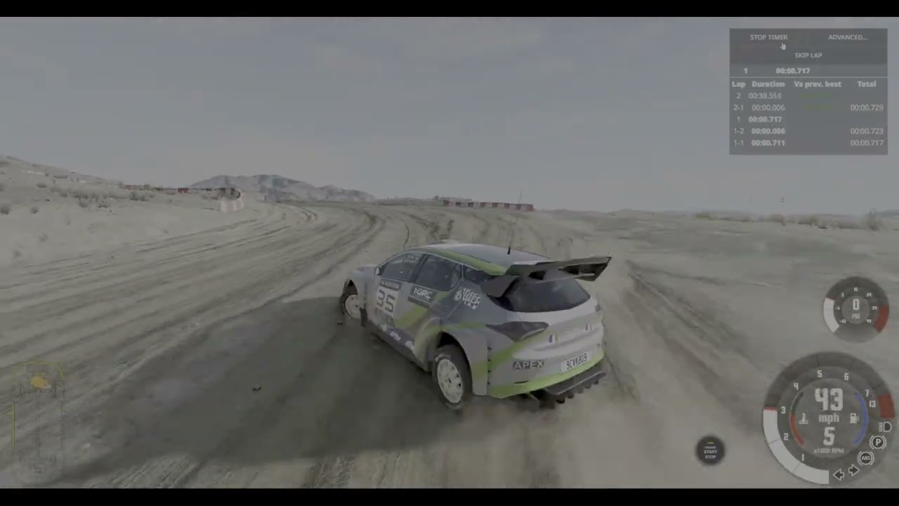 BeamNG - Johnson Valley, Short Course A - Personal Best - 09-24-2025