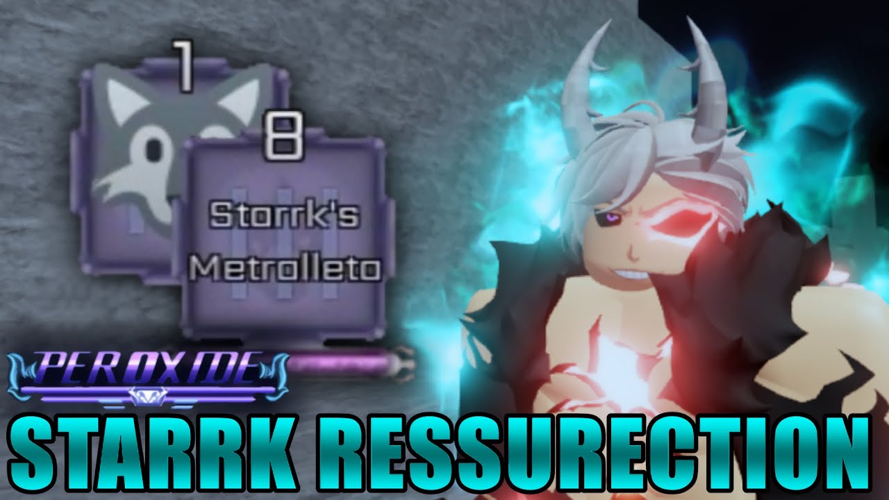 (peroxide) the art of pew pew!: starrk ressurection