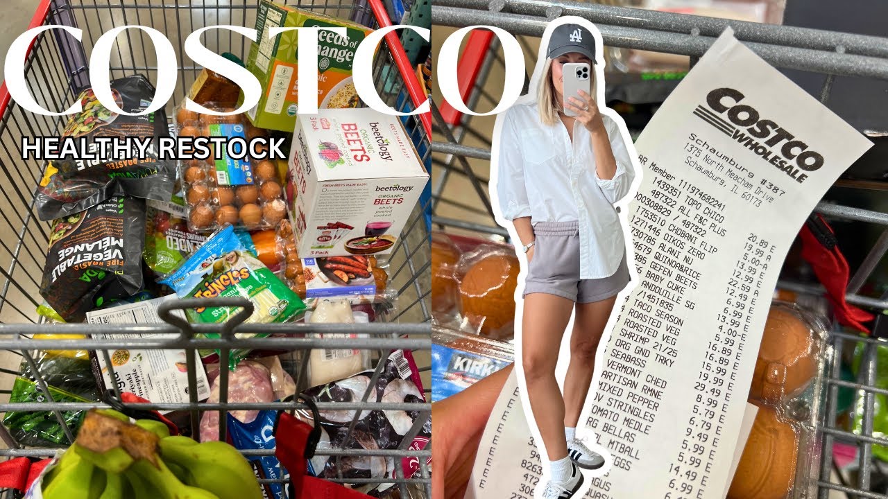 Costo Full Restock | Post Vacation Healthy Grocery Haul