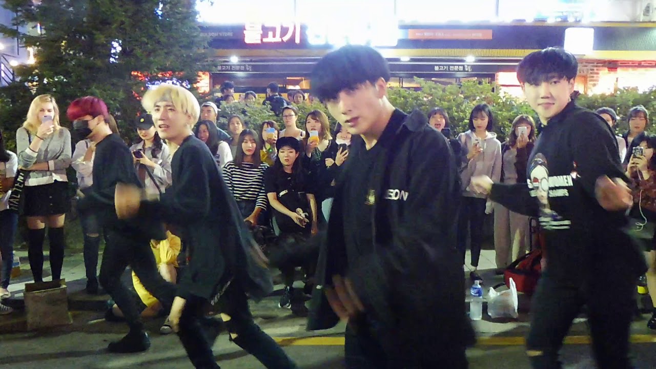 [BUSKING] 180923 | BTS - Mic drop (by KingdomS)