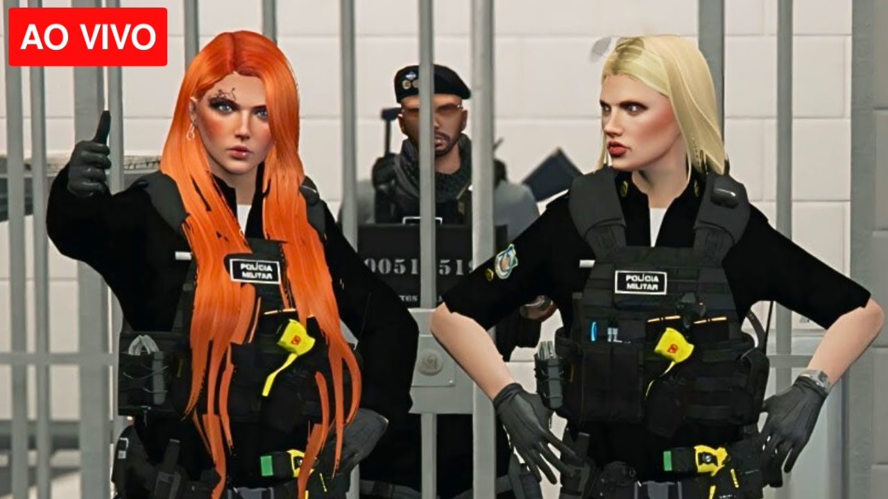 🔴 AO VIVO: O TERROR DA PM VOLTOU!!!! 🚨 (GTA RP)