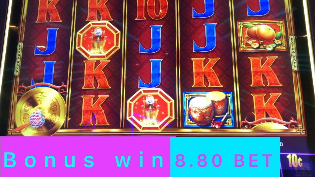 88 Gold stack-Dancing FOO 2 bonuses win $8.80 bet @ The vault room in San Manuel Casino