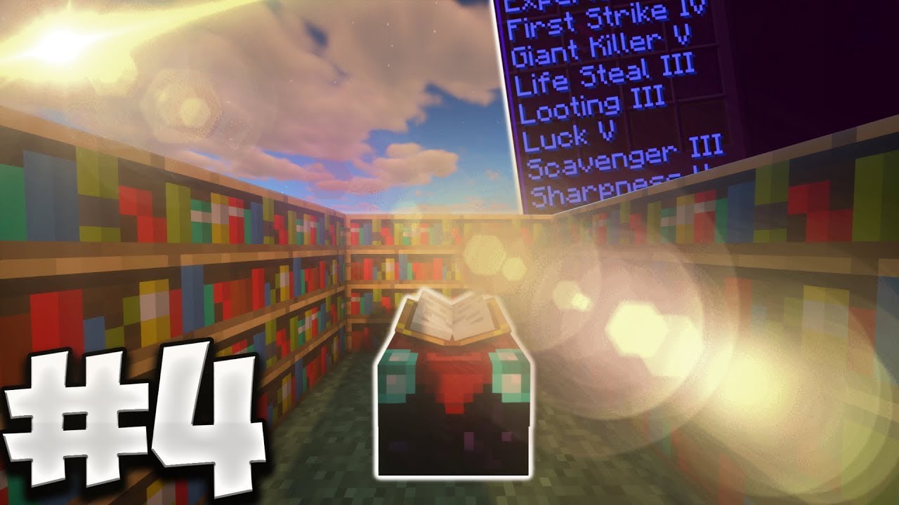 I GOT MAX OP ENCHANTS FOR MY SWORD! | Hypixel Skyblock Episode 4