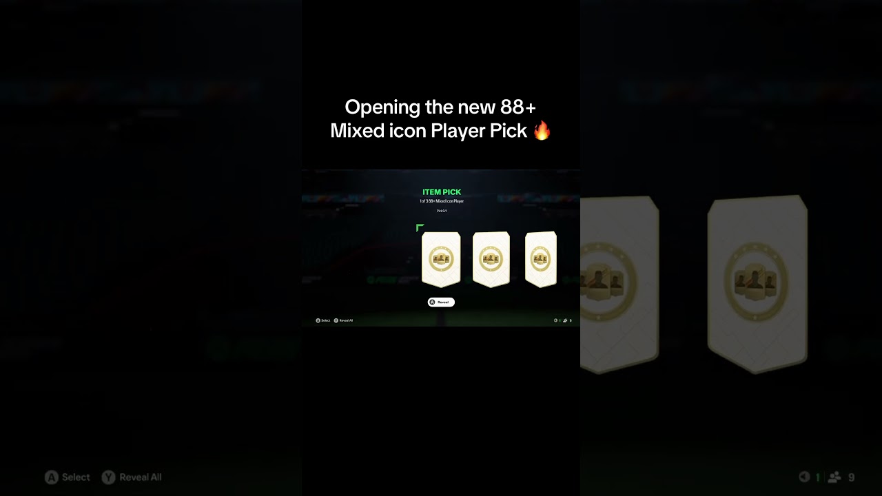 Opening the new 88+ Mixed Icon Player Pick 🔥 FC 25 Ultimate Team 