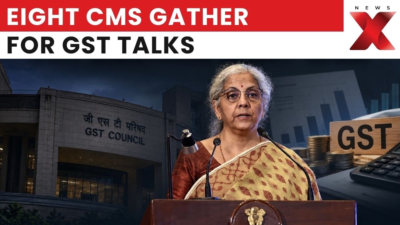 57th GST Council Meet: Sitharaman, CMs And Officials Discuss GST Reform Roadmap