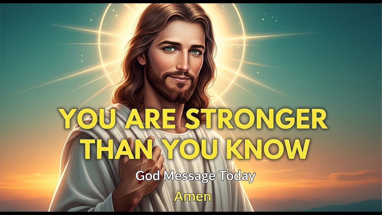Ты сильнее, чем думаешь | Послание Бога сегодня | Сила Иисуса | Внутренняя сила