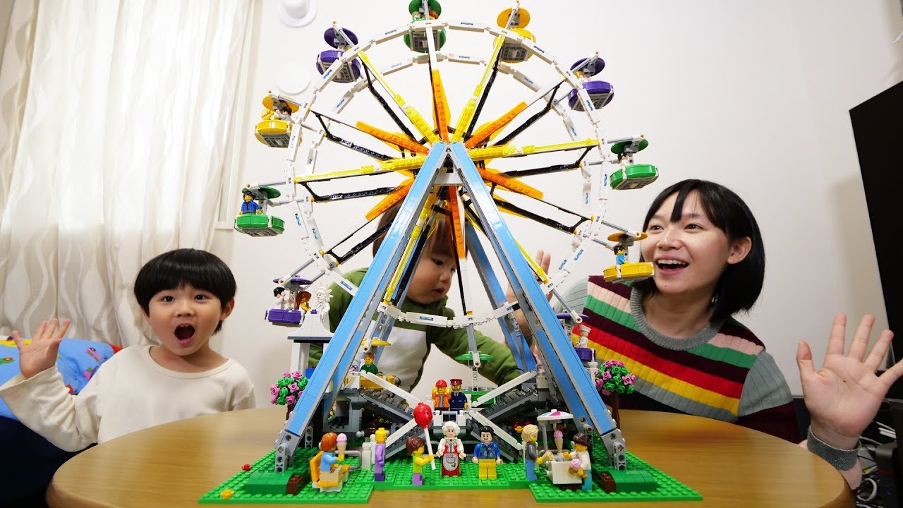 LEGO 観覧車をつくった/LEGO Ferris wheel
