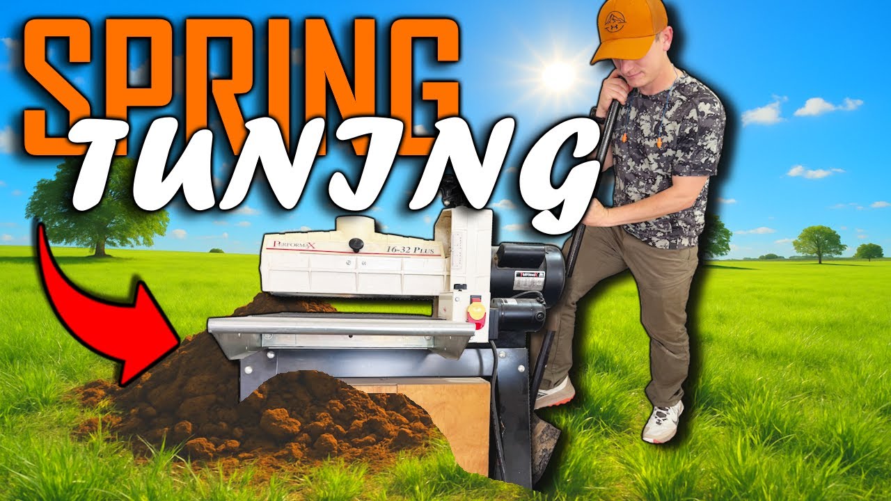 Performax 16-32 Drum Sander - Spring Tuning and Maintenance