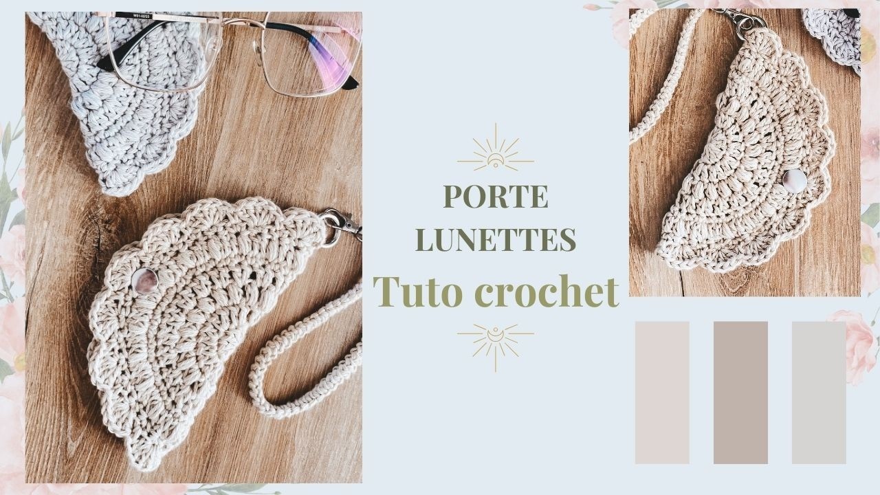 Porte-lunettes au Crochet   Tuto Facile & Tendance Viral!!!✨🕶️