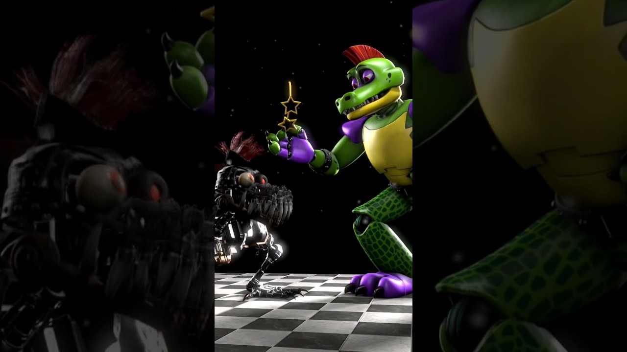 Monty contre Ruin Monty #fnafruin #animation