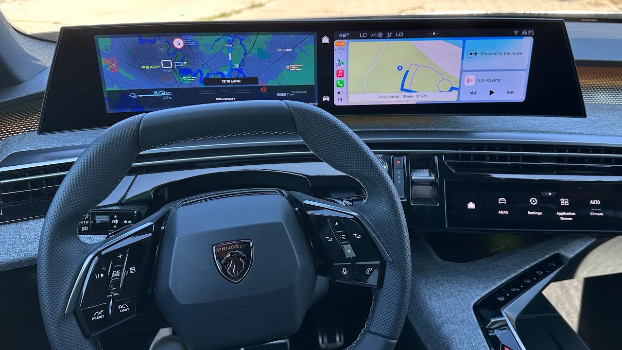 New Peugeot 3008 Apple CarPlay Review 2024