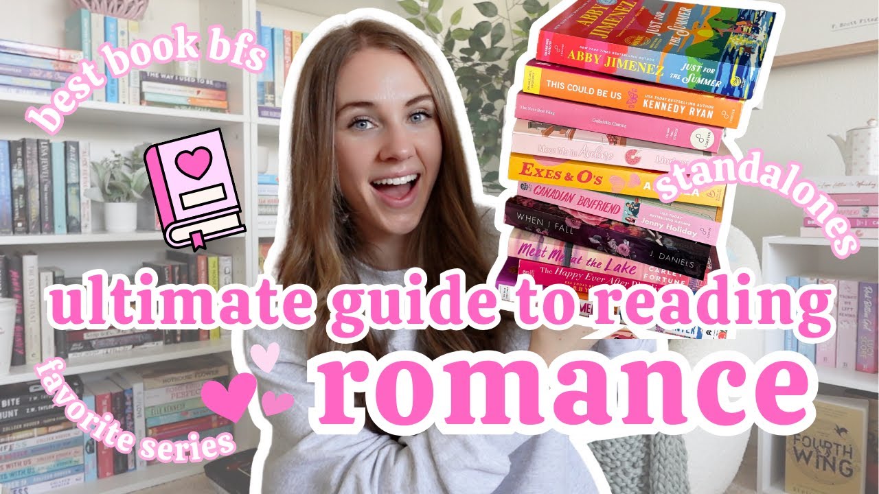 the ultimate guide to reading romance💘💕  50+ romance book recs