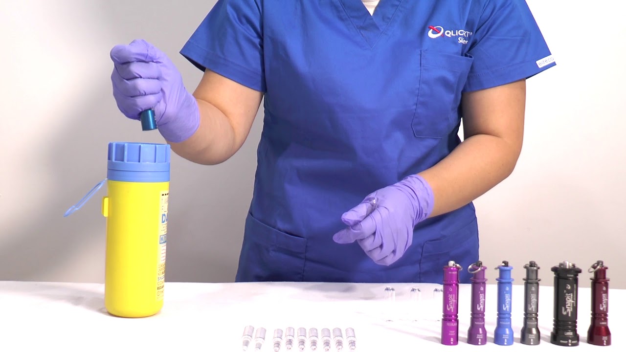 Open Glass Ampoules by Using SnapIT Ampoule Opener from Qlicksmart