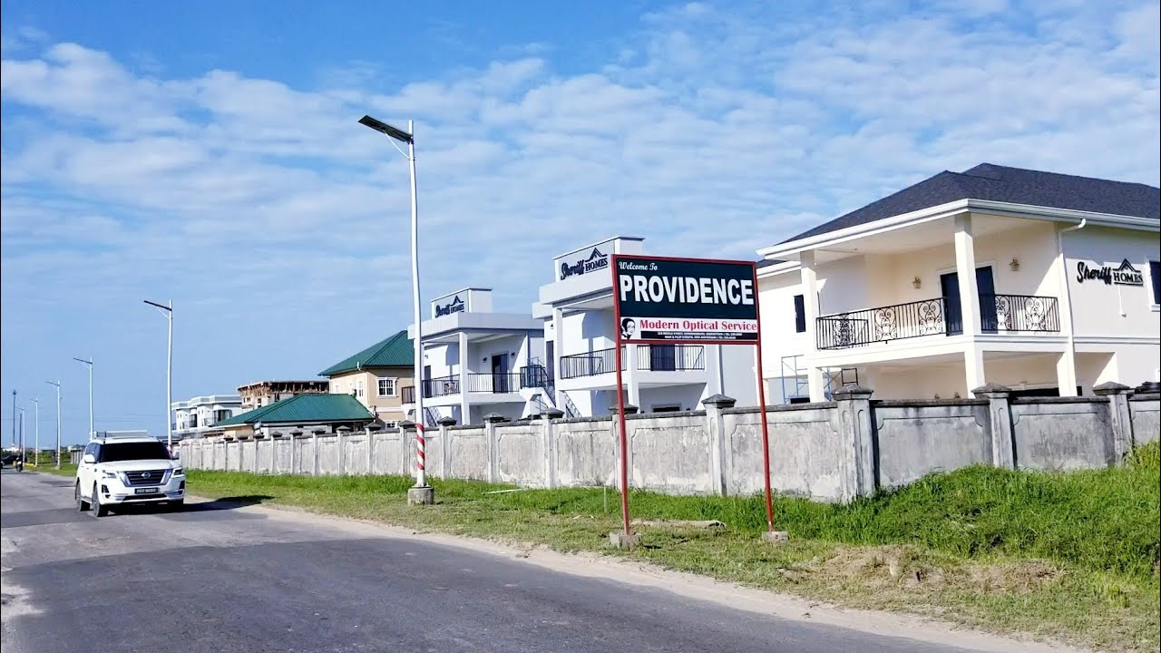 Новые дома в Windsor Estates и Sherriff Compound в Peters Hall и Providence
