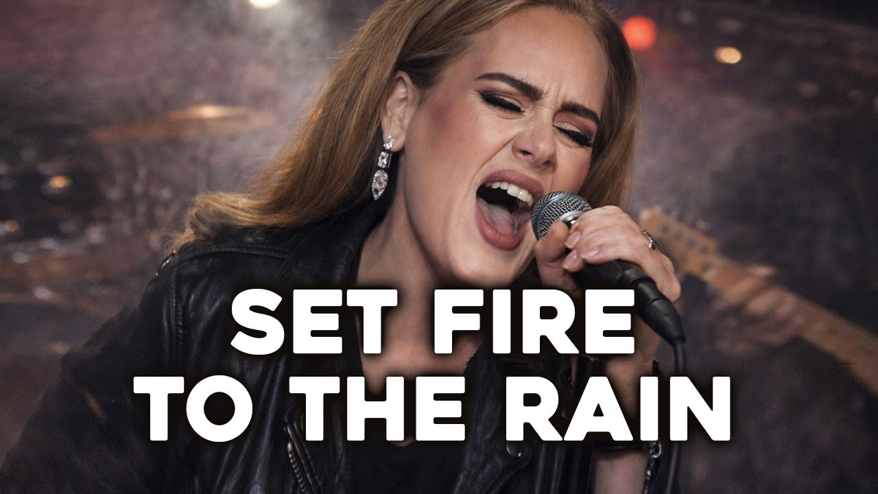 Adele – Set Fire To The Rain (Rock Cover)