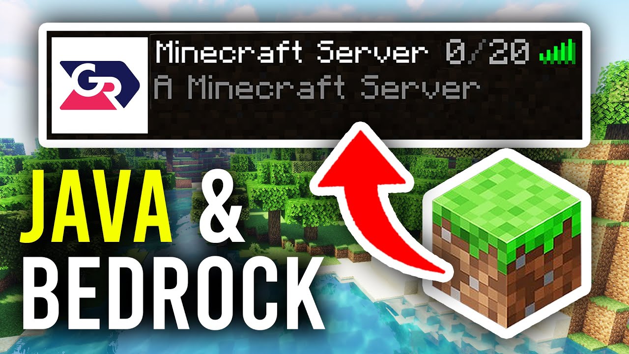 How To Make A Minecraft Java and Bedrock Server For Free - Full Guide
