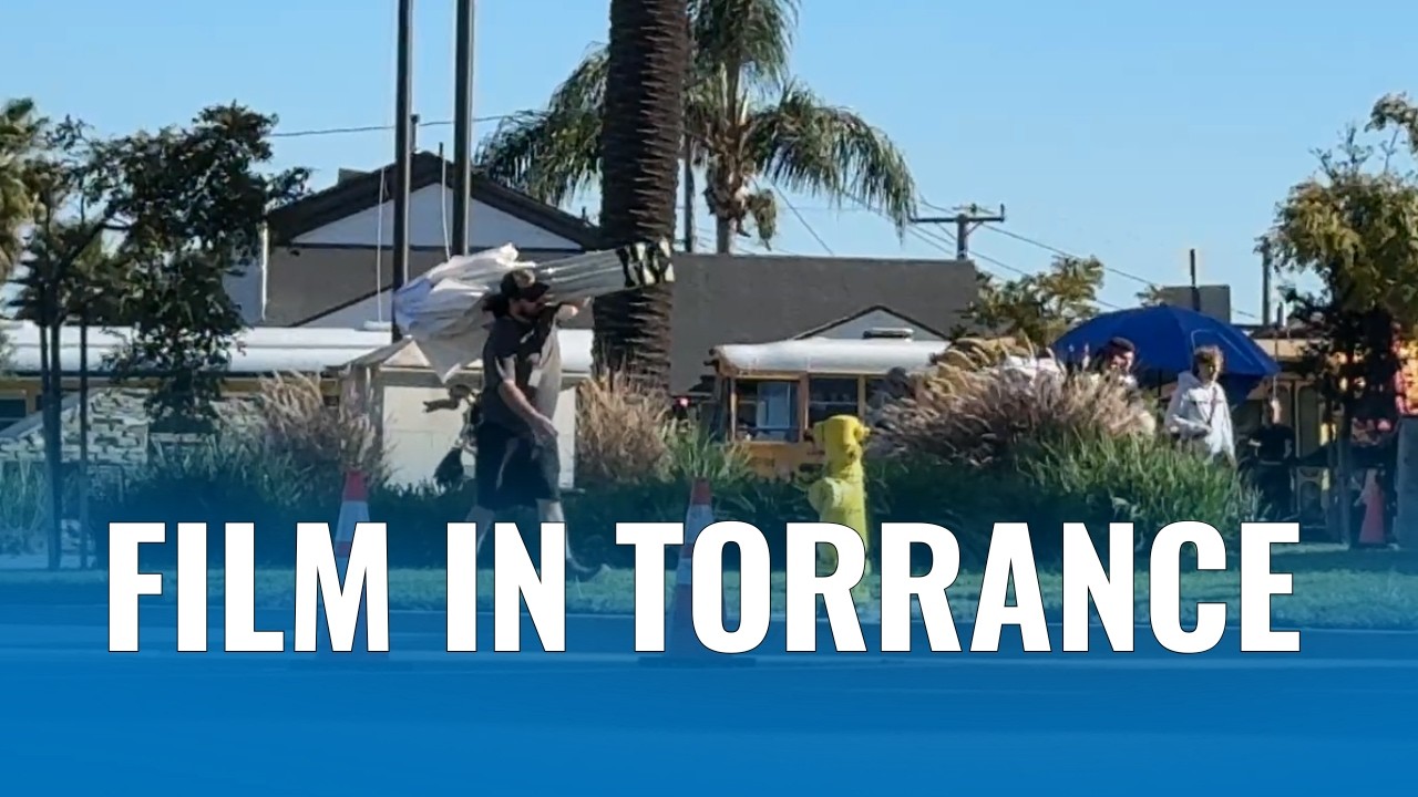 Filming in Torrance
