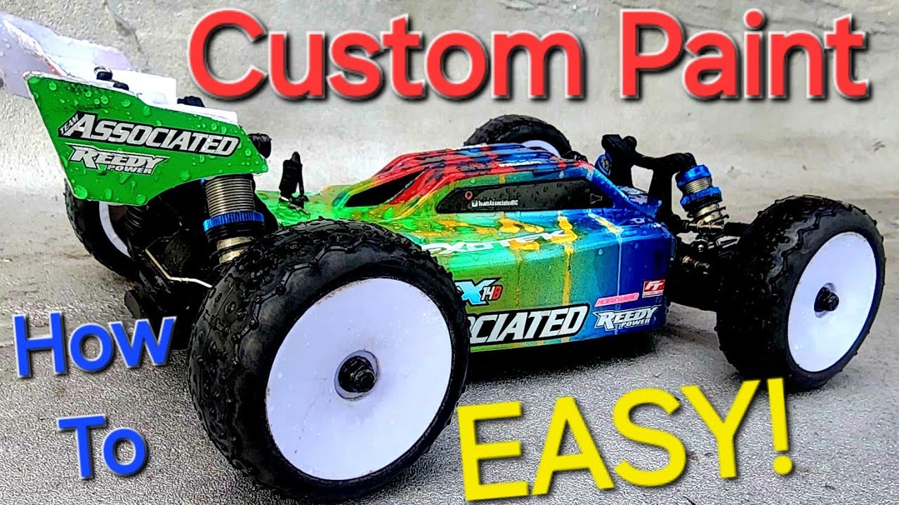 Do A Crazy Easy RC Paint Job Like This!
