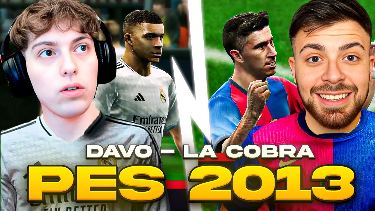 DAVOO XENEIZE (REAL MADRID) vs. LA COBRA (BARCELONA) - PES 2013 - ¿QUIEN ES MEJOR?