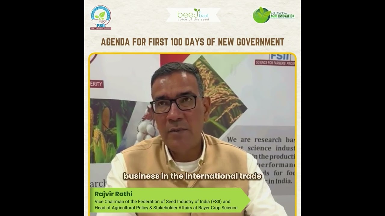 Driving Growth Mr. Rajvir Rathi's Blueprint for India's Seed Industry