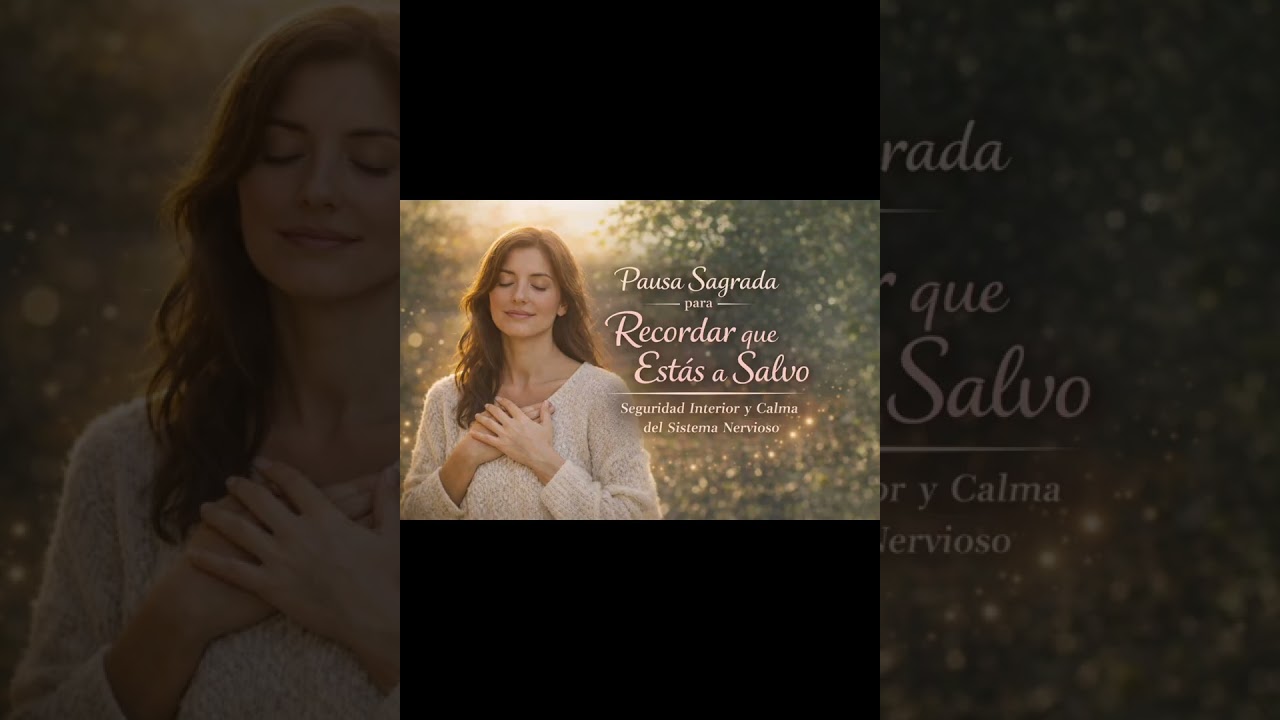 Pausa Sagrada para Recordar que Estás a Salvo | Seguridad Interior y Calma del Sistema Nervioso