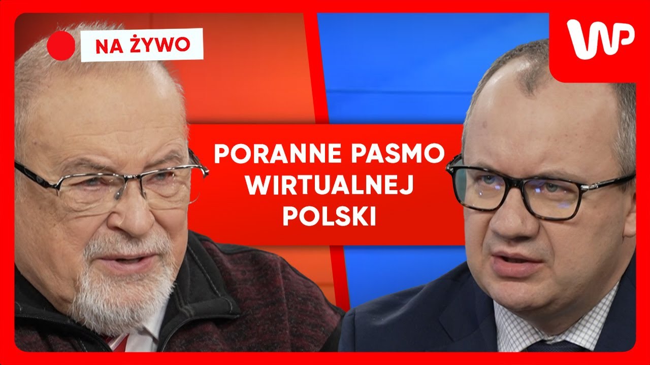 [NA ŻYWO] Poranne pasmo WP. Gośćmi: Adam Bodnar i Władimir Ponomariow