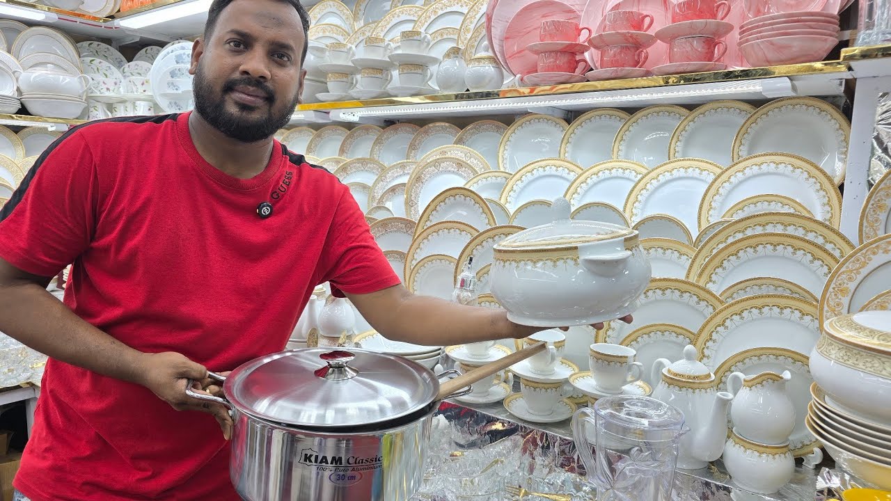 ঈদ ধামাকা অফারে 153 পিসের 24জনের ডিনার সেট কিনুন সবচেয়ে কম দামে সাথে ড্যাগ ফ্রি।